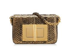 Tom Ford Gold Python Natalia Bag